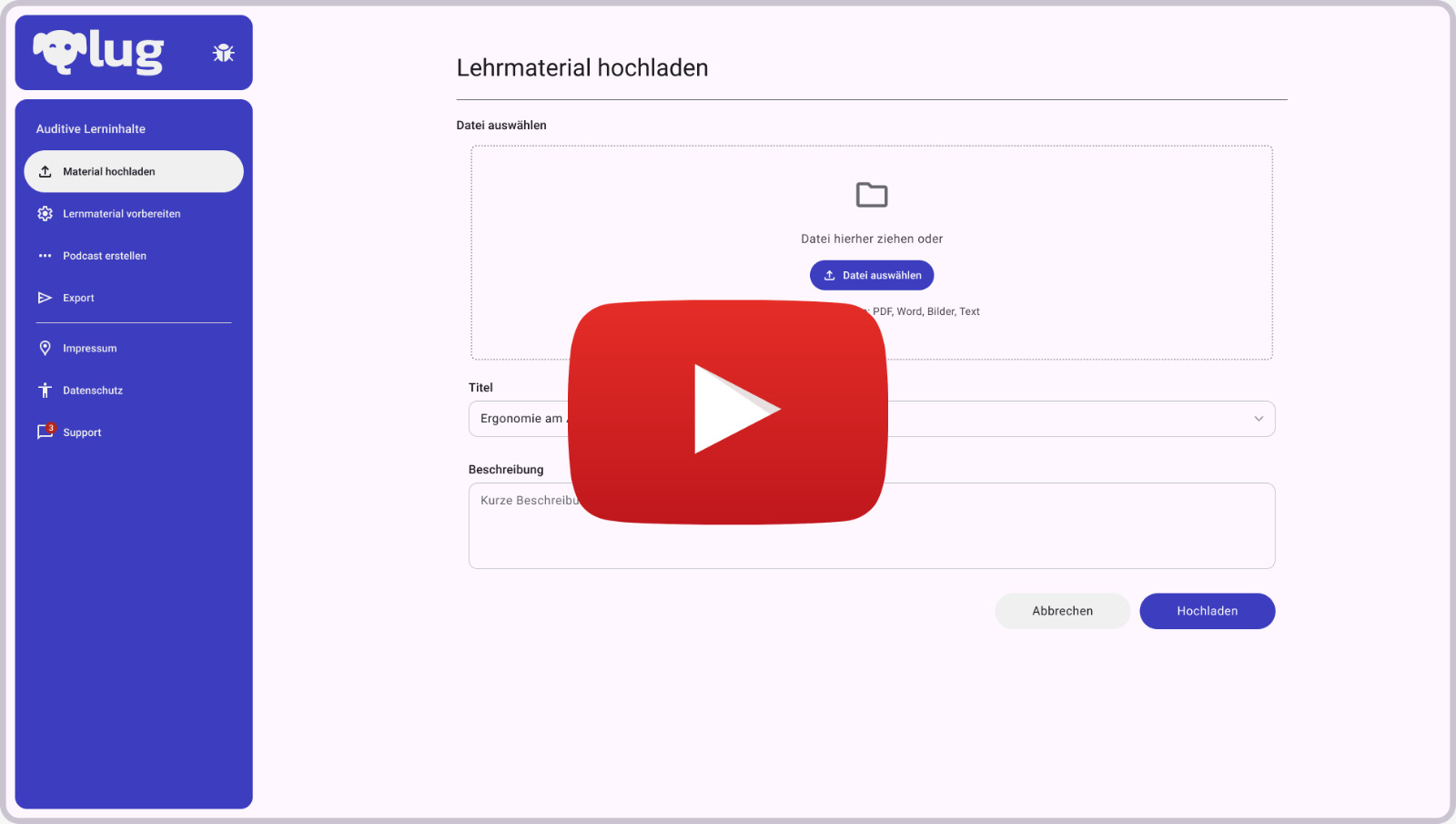 Vorschau des Qlug Prototypen